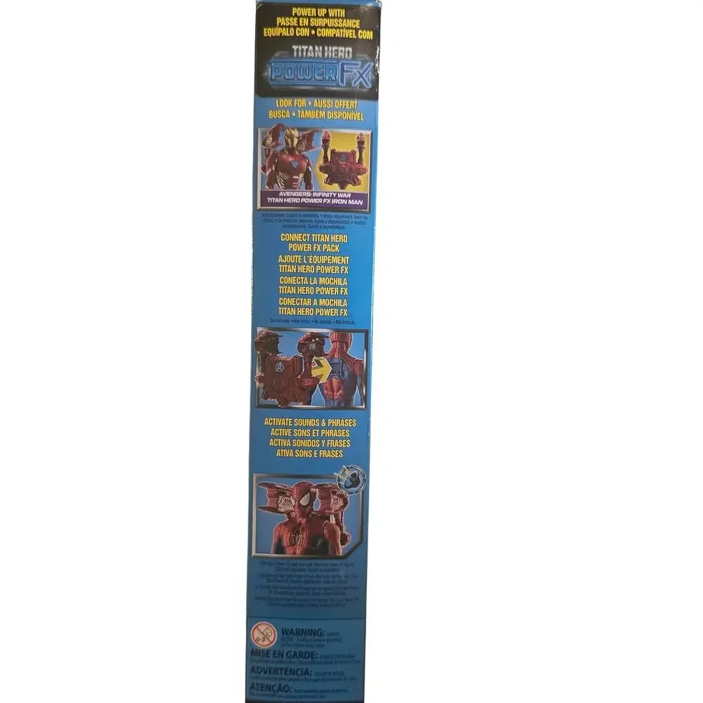 MARVEL Spider-Man Action Figure -Titan Hero Series Power FX, 12in. Hasbro NWT - Picture 6 of 8